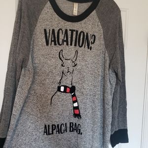 Alpaca Sleep Shirt